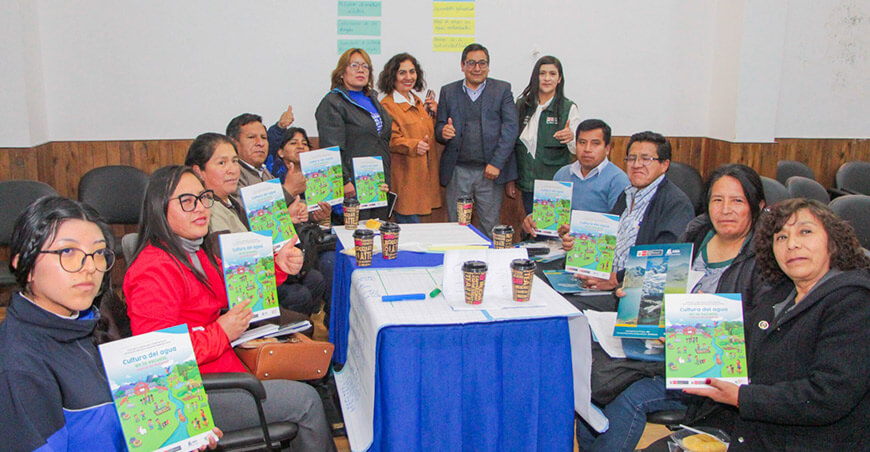 ANA impulsa proyectos educativos ambientales para fortalecer la cultura del agua desde las aulas Junín Perú