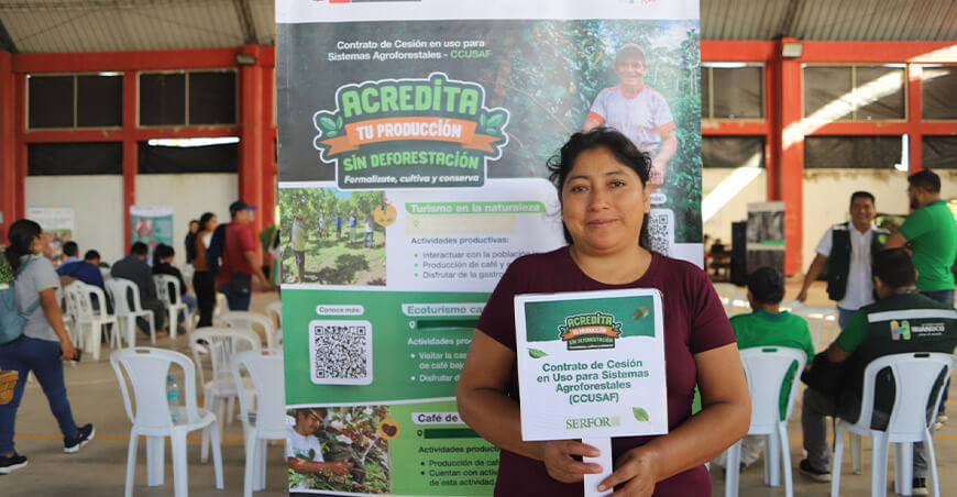Contratos de Cesión en Uso para Sistemas Agroforestales CCUSAF Serfor Perú
