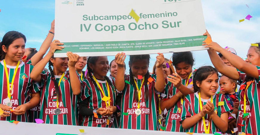 San Pablo de Juantía y Naranjal campeones de la IV Copa Ocho Sur