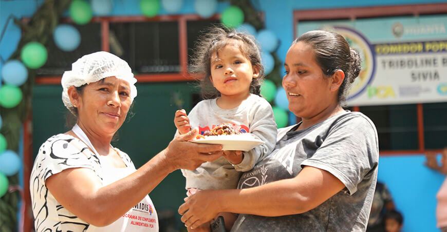 Devida entregó comedor popular renovado en beneficio de 270 familias de Sivia Ayacucho Perú