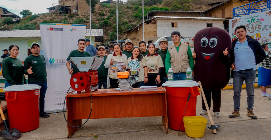 Productoras de café del desarrollo alternativo lograron puntajes de más de 87 en taza de Cholón en Huánuco Perú