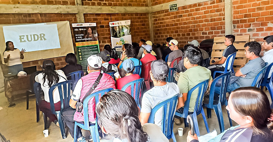 Midagri acompaña a organizaciones de cacao y café en la adaptación a la normativa EUDR