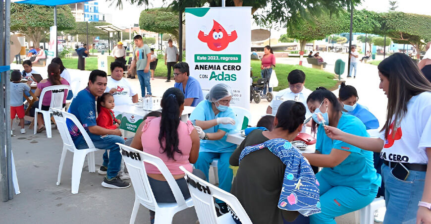 Agroindustrias impulsan el programa “Anemia Cero”