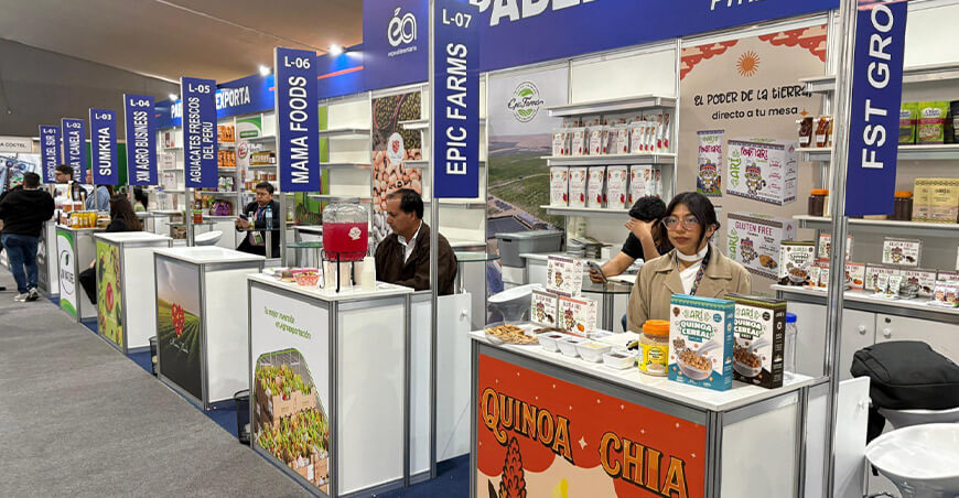 Oferta de pymes brilla en la Expoalimentaria