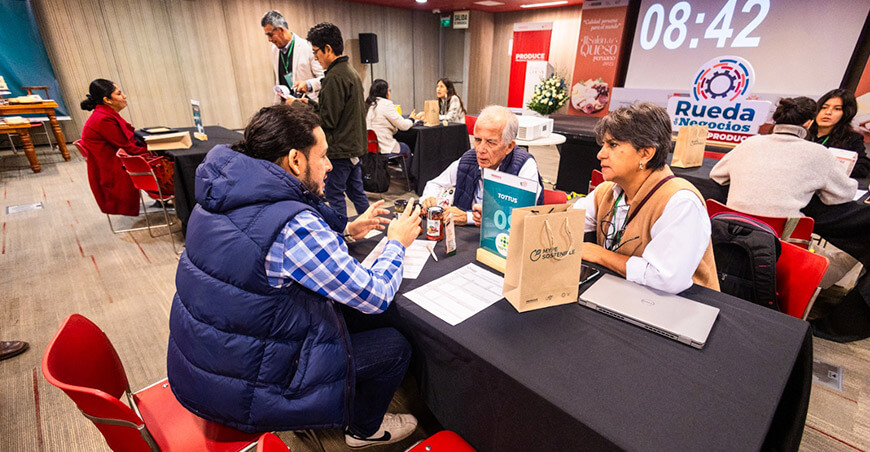 Rueda de Negocios Nacional Expo Perú Los Andes