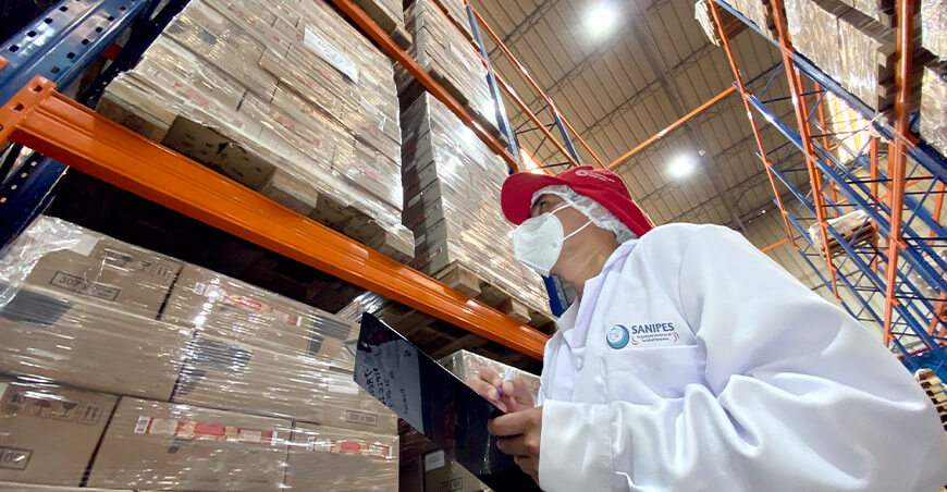 Sanipes actualizó lista de mercancías con análisis de riesgo favorable para ingresar al Perú