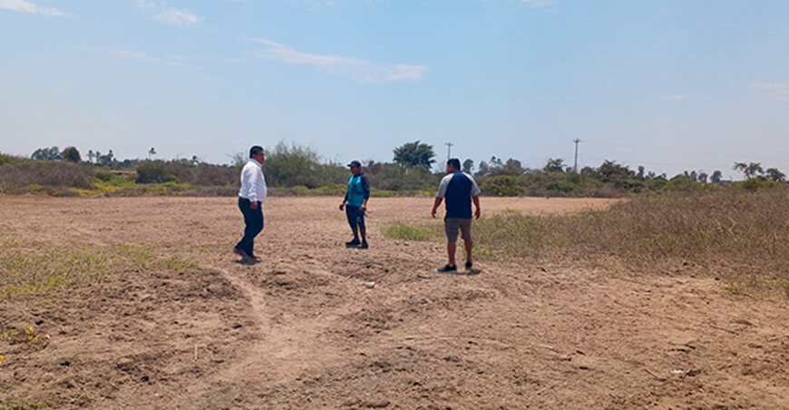 Serfor recibió terreno para nuevo almacén en Lambayeque