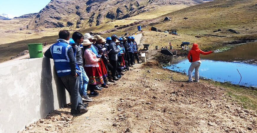 Sierra Azul qochas Áncash
