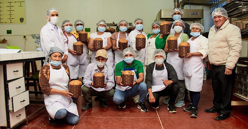 Devida fortalece capacidades en panificación elaboración panetones de asociaciones productoras del Vraem Perú