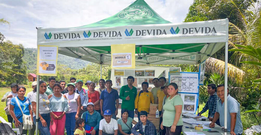 Devida organizó “Día de Campo” para fortalecer capacidades de acuicultores y apicultores en Junín