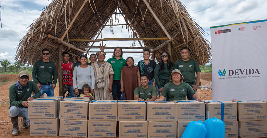 Devida impulsa acuicultura con entrega de 330 millares de alevinos de paco en Ucayali y Huánuco