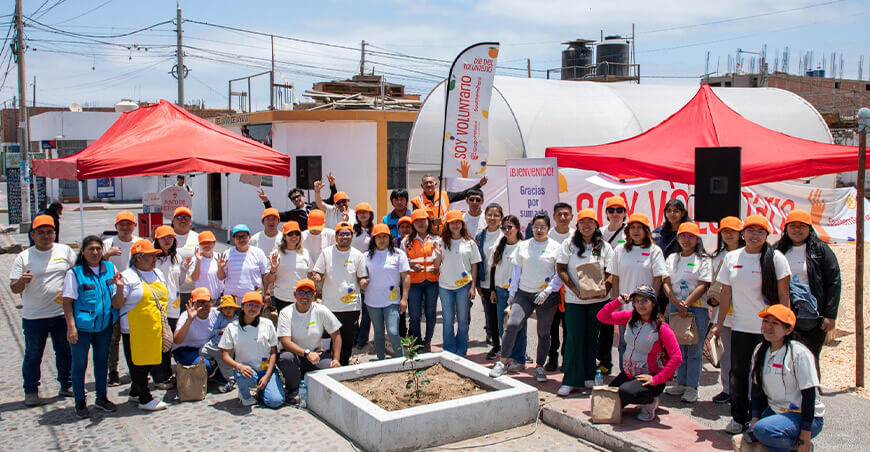 Día del Voluntario Southern Perú y la Fundación Grupo México
