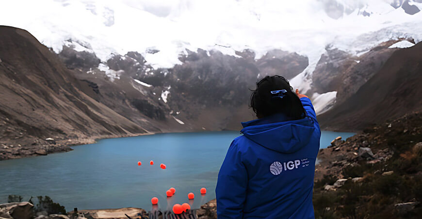 IGP financia estudios y la implementación de sistemas de monitoreo en 5 quebradas críticas de la Cordillera Blanca