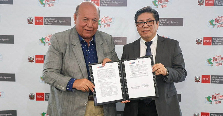 Midagri y Gobierno Regional de Tacna firman convenio para garantizar agua en La Yarada