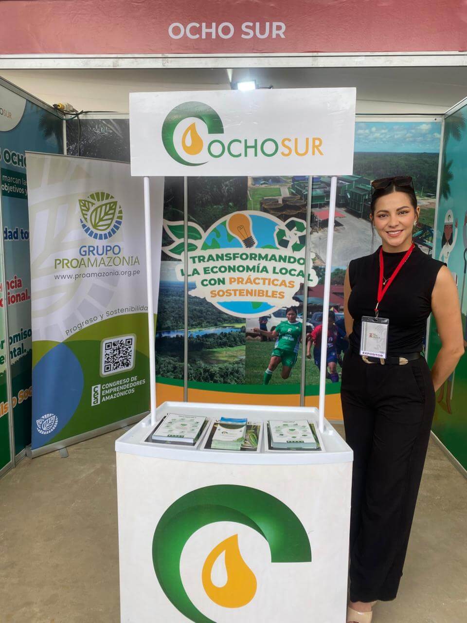 Ocho Sur destacó en innovación y compromiso ambiental en Expo Amazónica