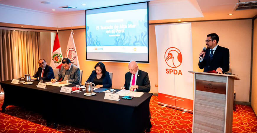 Perú avanza hacia la ratificación del Tratado de Alta Mar