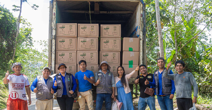 Productora de Pichari vendió 500 kilos de maracuyá al mercado regional de Ayacucho