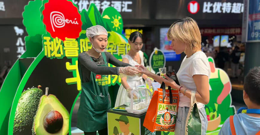 Impulsan la primera campaña de promoción de la palta peruana en China