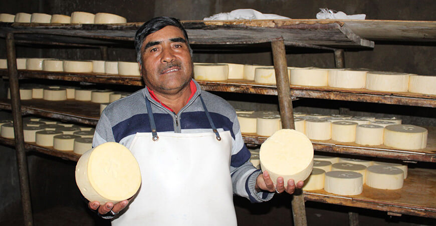 quesos artesanales Ocros Áncash 