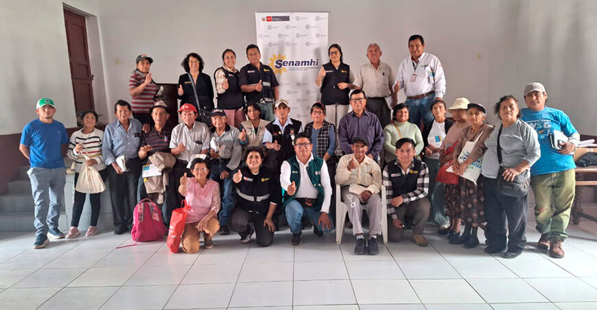 Fortalecen capacidades de productores para el manejo de información agroclimática en la cuenca del río Rímac