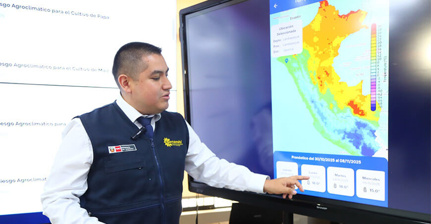 Lanzan aplicativo móvil para acceder con inmediatez a pronósticos del tiempo y clima Senamhi Perú