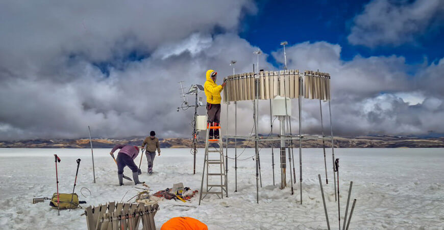 Senamhi garantiza el monitoreo climático en los nevados Quelcaya y Quisoquipina en Cusco