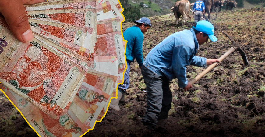 dinero presupuesto-financiamiento créditos productores Perú plata