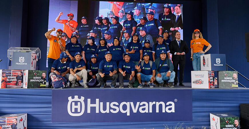 Husqvarna convocó a más de 1000 profesionales en la II edición de “Conexión Jardineros”