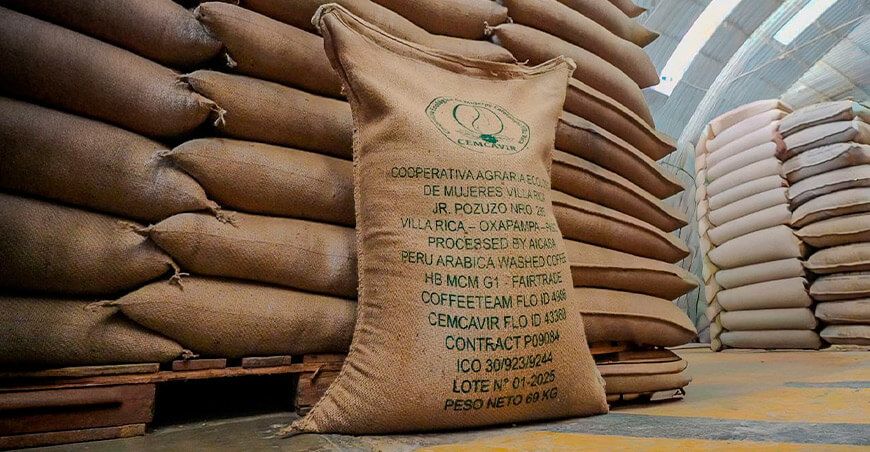 Cooperativa Agraria Ecológica de Mujeres Cafetaleras de Villa Rica (Cemcavir) exportó café hacia Europa