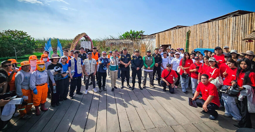 Jornada de Limpieza en el Humedal Pantanos de Villa reunirá a vecinos, voluntarios e instituciones Lima Perú