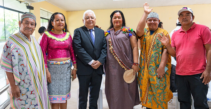Inician la georreferenciación territorial de nueve comunidades nativas Ucayali Devida Perú