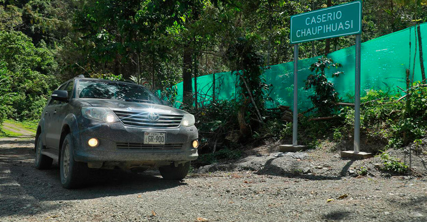 Devida mejora más de 18 km de caminos para fortalecer la transitabilidad de los productores de Anco Ayacucho Perú