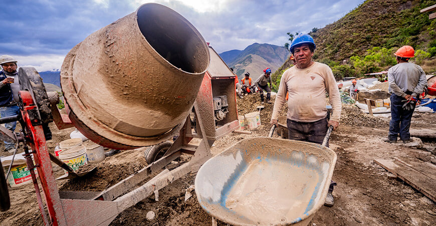 Avanza proyecto de riego tecnificado en la comunidad de Ccollpani Machupicchu Cusco