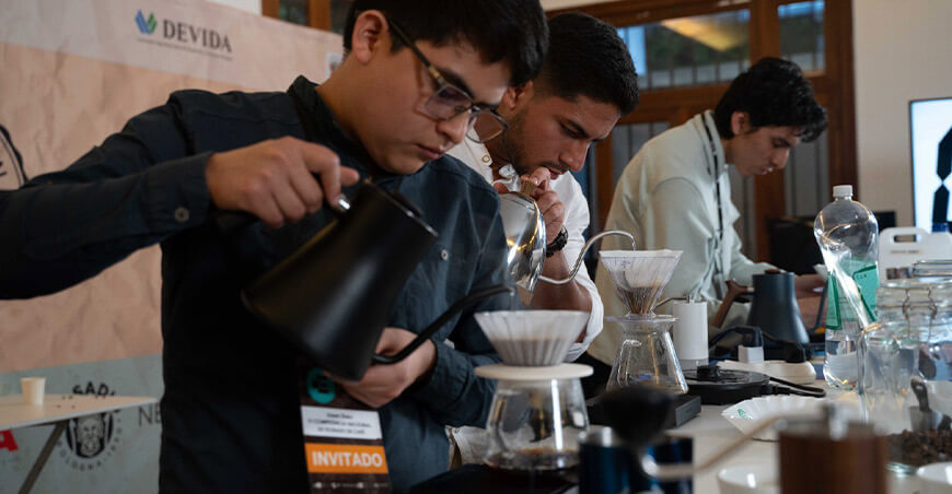 cafés de especialidad catación Expocafé Perú
