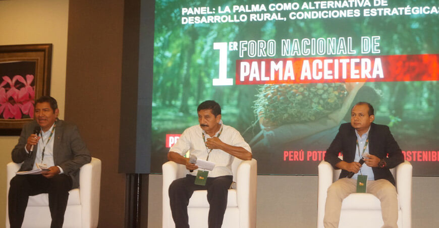 Foro Nacional de Palma Aceitera Perú