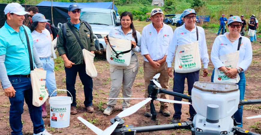 Inician campaña de restauración de bosques amazónicos afectados por incendios forestales