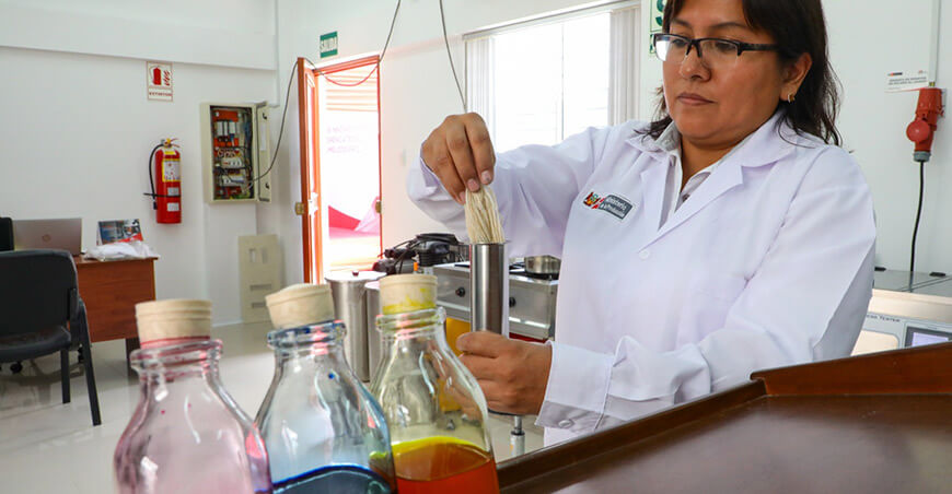  innovación en tejido electrónico textil fibras alpacas ITP Produce Perú