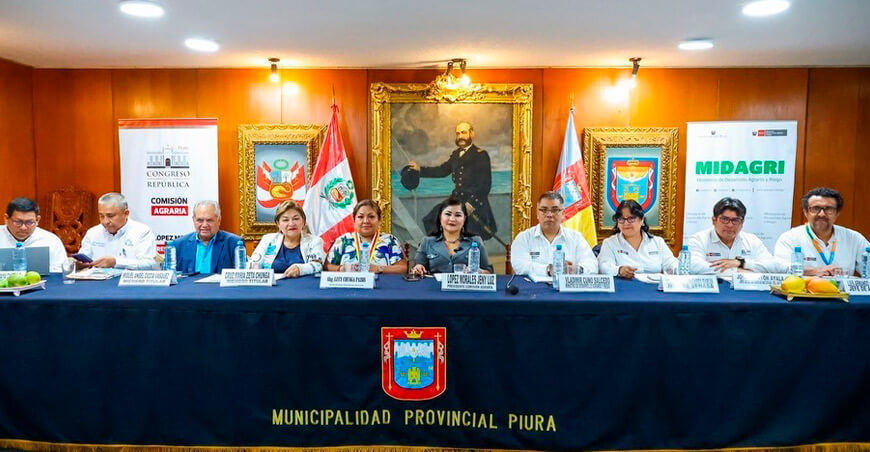 Ministro Cuno presenta avances y acciones estratégicas para el desarrollo agropecuario en Piura