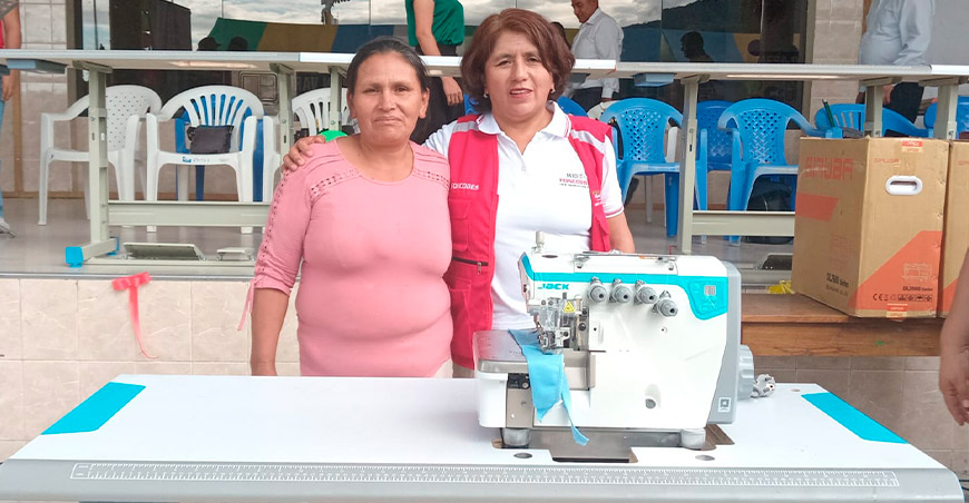 Foncodes implementará 120 pequeños negocios con el Proyecto Mi Emprendimiento Mujer 