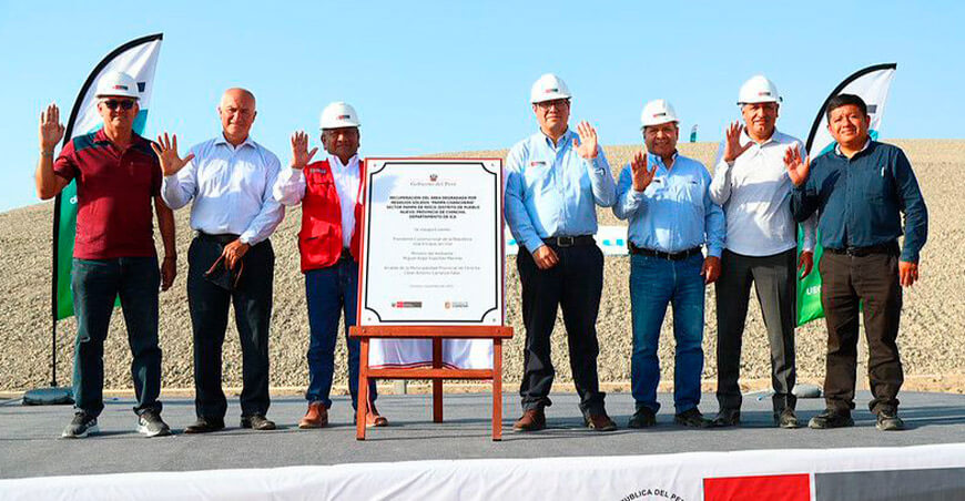 Más de 238 000 personas se benefician con recuperación de área contaminada en Chincha Ica Minam Perú