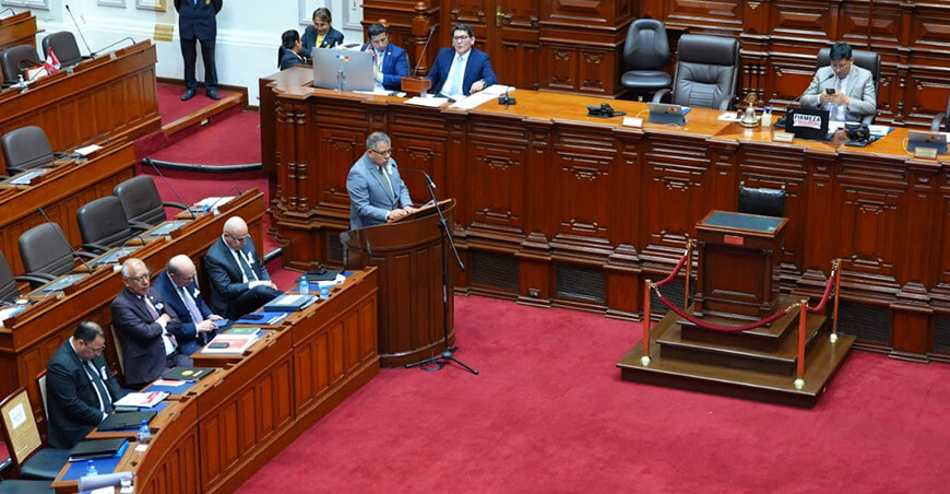 ministro de Desarrollo Agrario y Riego, Vladimir Cuno