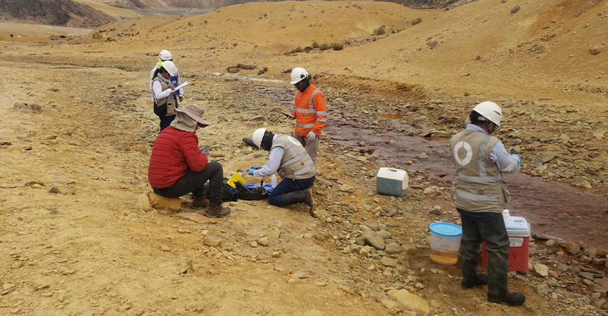 OEFA realiza monitoreos ambientales en los ríos Titire, Queulirijahuiri y Margaritani en Moquegua Perú