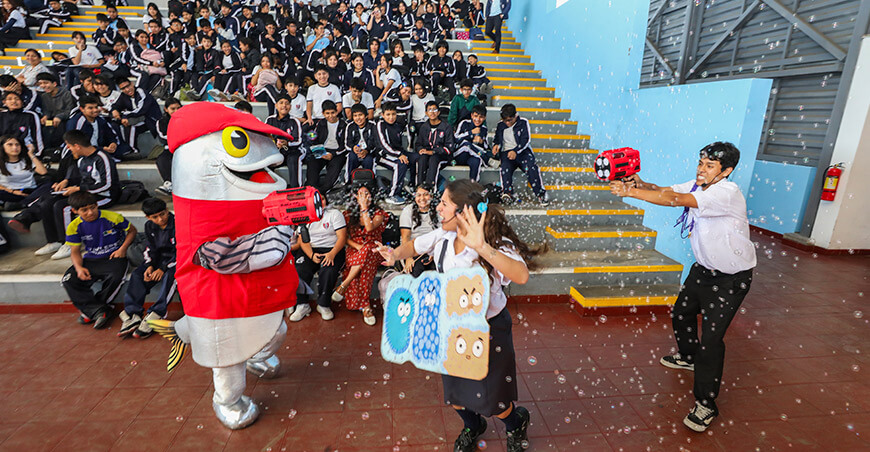 Sanipes nombró a 20 líderes escolares de inocuidad para promover buenas prácticas alimentarias