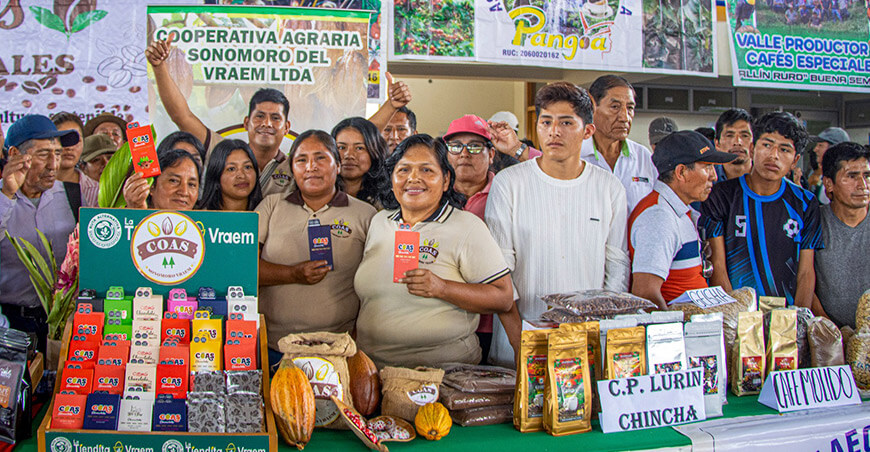 ProVraem lanza proyectos de café y cacao en beneficio de miles de familias agricultoras