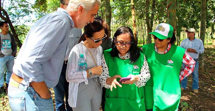 Presidenta de Redeia impulsa la segunda fase del Proyecto “Semilla de Vida Reforestadoras” en San Martín