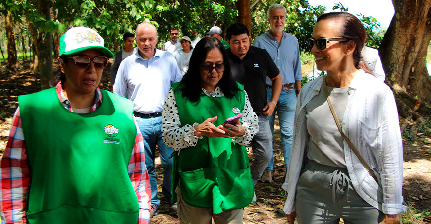 Presidenta de Redeia impulsa la segunda fase del Proyecto “Semilla de Vida Reforestadoras” en San Martín