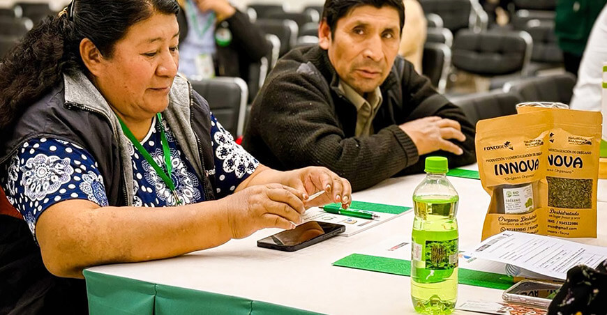 Rueda de Negocios de Orégano en Tacna
