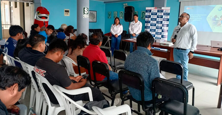 Sanipes entregó 50 habilitaciones sanitarias a pescadores artesanales de Islay