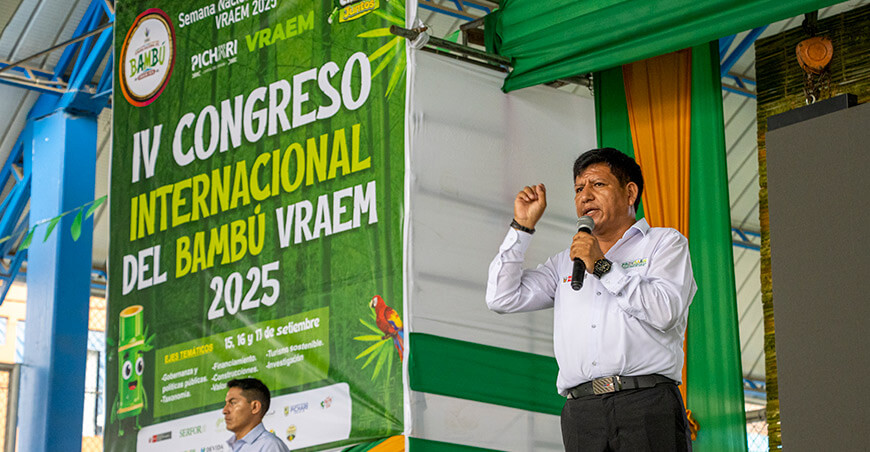 La Semana del Bambú Vraem 2025 consolidó su éxito como vitrina nacional e internacional