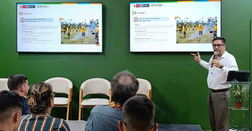 Perú lidera red de autoridades amazónicas y presenta avances importantes frente al cambio climático Serfor